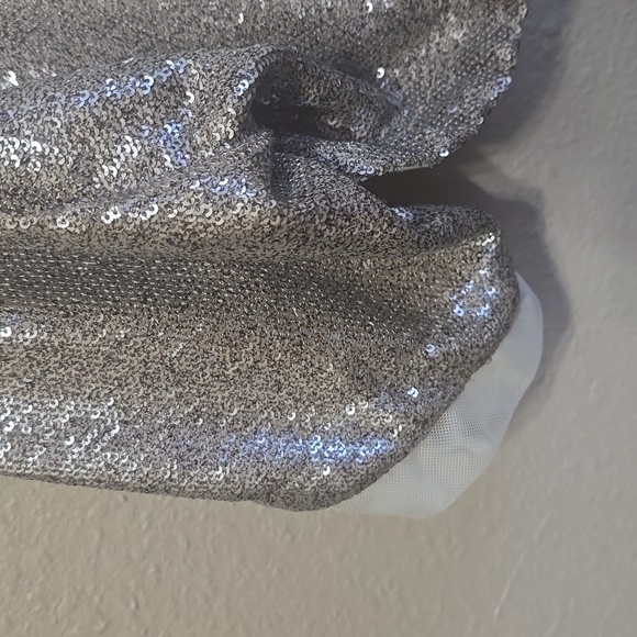 NWT Free People Champagne Sequins Top in Small - Picture 7 of 9